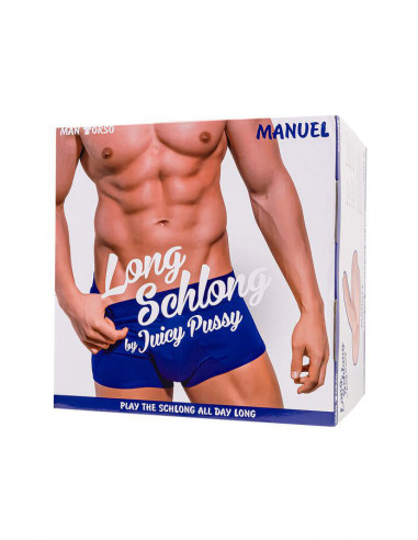 Мастурбатор с фаллосом Juicy Pussy Manuel TPE...