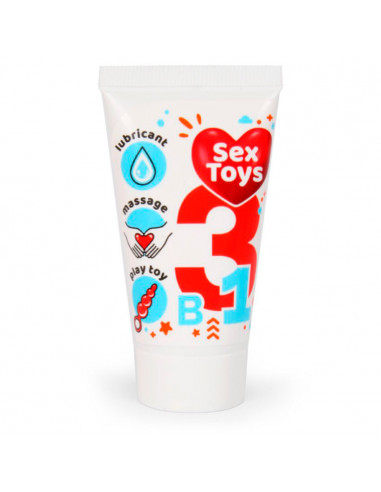 Универсальный лубрикант 3в1 SEX-TOYS 25г