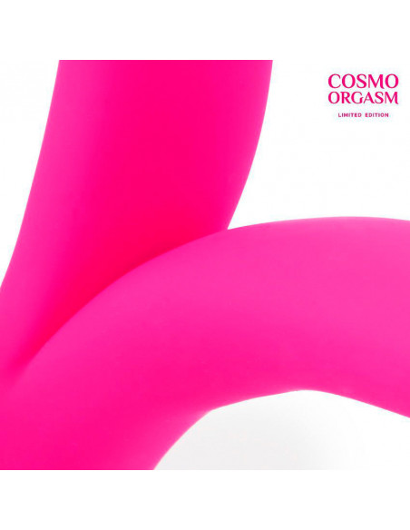 Универсальный вибромассажер COSMO ORGASM Limited Edition USB розовый /13 см/