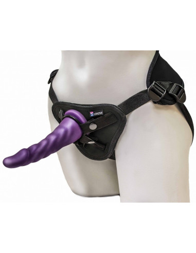Страпон с двумя насадками UNI strap 6 Harness...