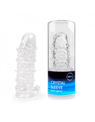 Насадка CRYSTAL SLEEVE прозрачная /13х3,3 см/