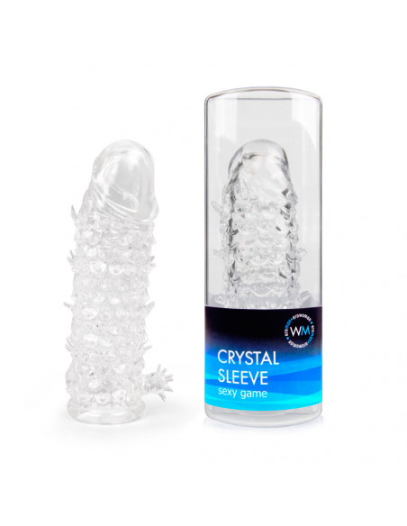 Насадка CRYSTAL SLEEVE прозрачная /13х3,3 см/