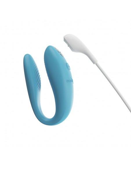 Вибромассажер для пар We-Vibe Sync Go turquoise