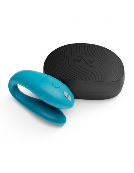 Вибромассажер для пар We-Vibe Sync Go turquoise