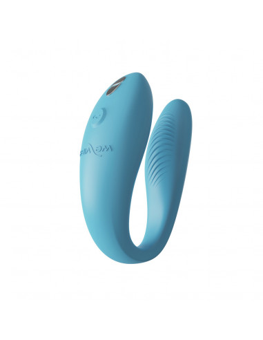Вибромассажер для пар We-Vibe Sync Go turquoise