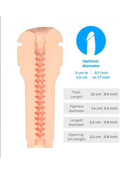 Мастурбатор KIIROO Feel Stroker в тубе /22,4 см/