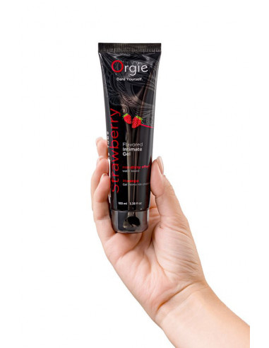 Съедобная гель-смазка ORGIE LUBE TUBE Клубника...