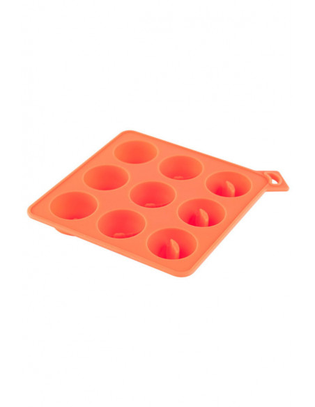 Форма для льда TOYFA Black&Red силикон оранжевый /13см/
