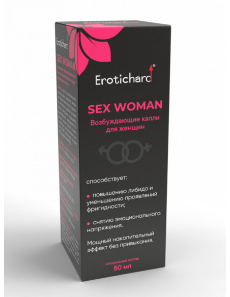 Капли возбуждающие для женщин Erotichard saxe woman 50 мл