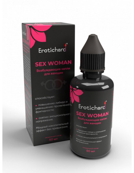 Капли возбуждающие для женщин Erotichard saxe woman 50 мл