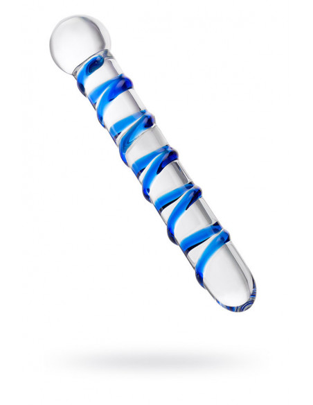 Фаллоимитатор двухсторонний из стекла Sexus Glass /19,2см/