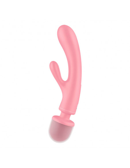 Вибростимулятор Кролик 3в1 Satisfyer Triple Lover pink /23,5 см/