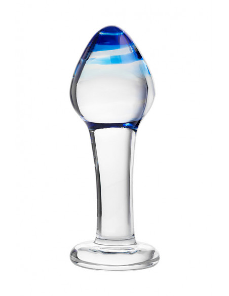 Анальная втулка Sexus Glass стекло прозрачный /11,4см/