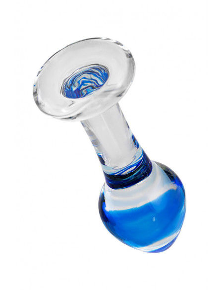 Анальная втулка Sexus Glass стекло прозрачный /11,4см/