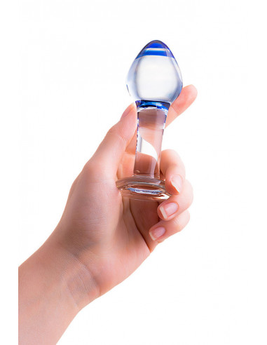 Анальная втулка Sexus Glass стекло прозрачный...