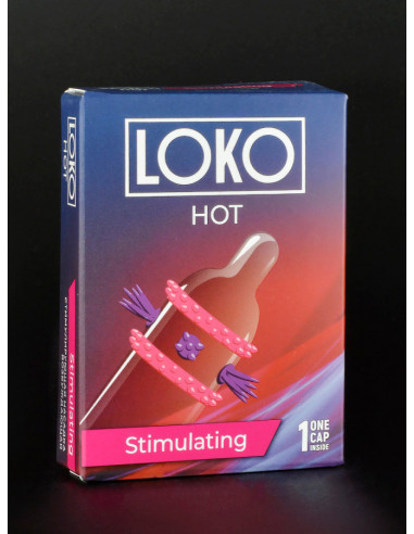 Насадка стимулирующая LOKO HOT Stimulating №1