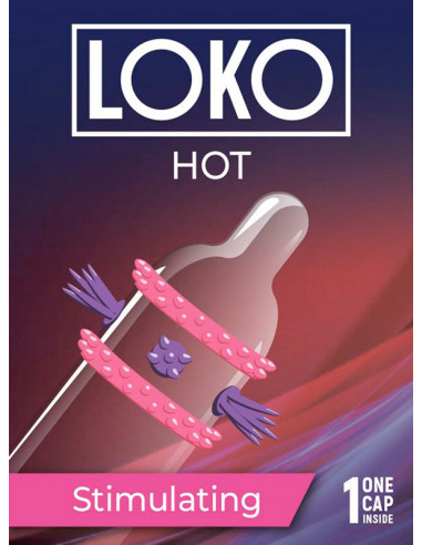 Насадка стимулирующая LOKO HOT Stimulating №1