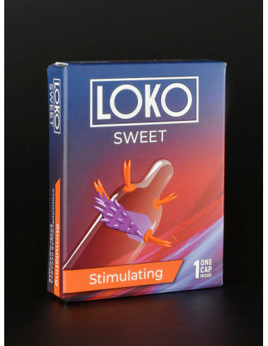 Насадка стимулирующая LOKO SWEET Stimulating №1