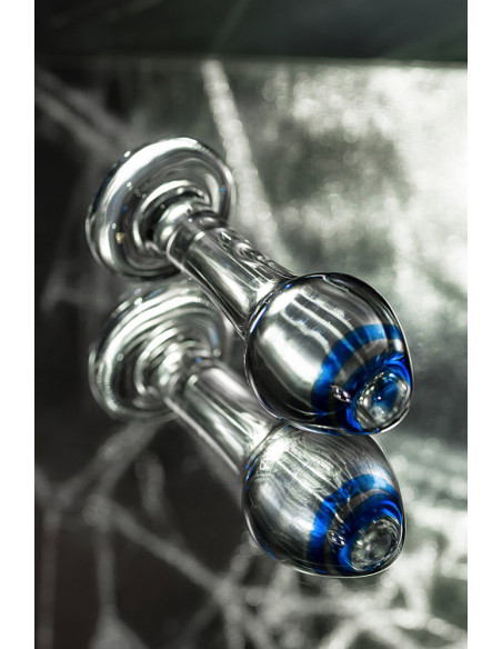 Анальная втулка Sexus Glass стекло прозрачный /11,4см/
