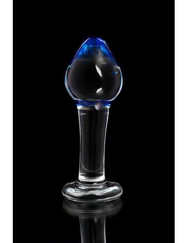 Анальная втулка Sexus Glass стекло прозрачный...