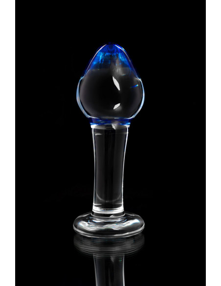 Анальная втулка Sexus Glass стекло прозрачный /11,4см/