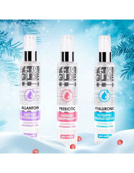 Увлажняющий интимный гель ACTIVE GLIDE PREBIOTIC 100г