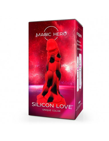 Фантазийный фаллоимитатор MAGIC HERO SILICON...