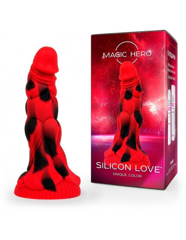 Фантазийный фаллоимитатор MAGIC HERO SILICON...