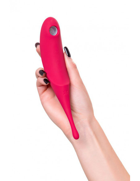 Satisfyer Twirling Pro Вакуум-волновой стимулятор клитора с вибрацией и смарт-управлением