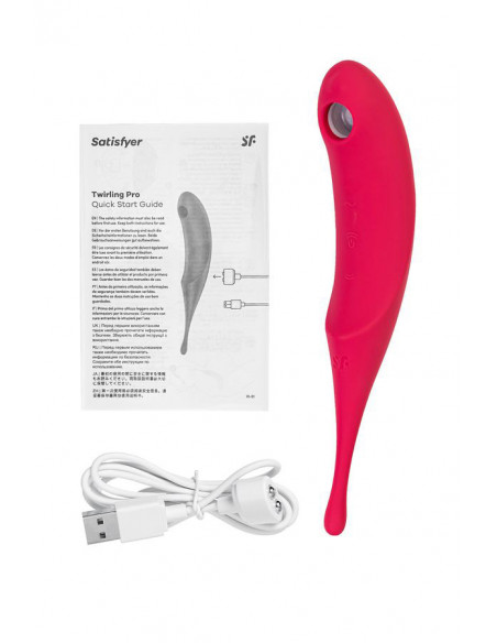 Satisfyer Twirling Pro Вакуум-волновой стимулятор клитора с вибрацией и смарт-управлением