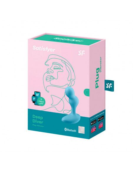 Анальный смарт-вибромассажер Satisfyer Deep Diver