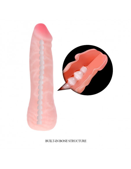 Фаллоимитатор гнущийся ультраскин Sextoy /16х3,3 см/