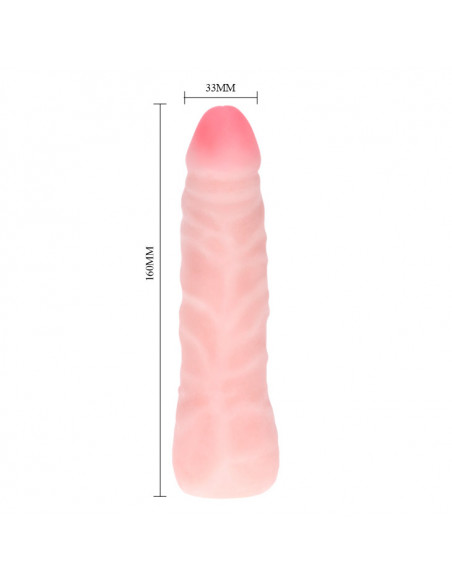 Фаллоимитатор гнущийся ультраскин Sextoy /16х3,3 см/