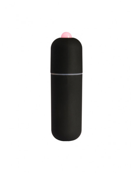 Вибропуля Mini Vibe 10 режимов вибрации ABS черная 5,5х1,3 см