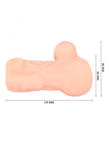 Мастурбатор-анус CRASY BULL ANDY 3D Life-Like Ass /15 см/
