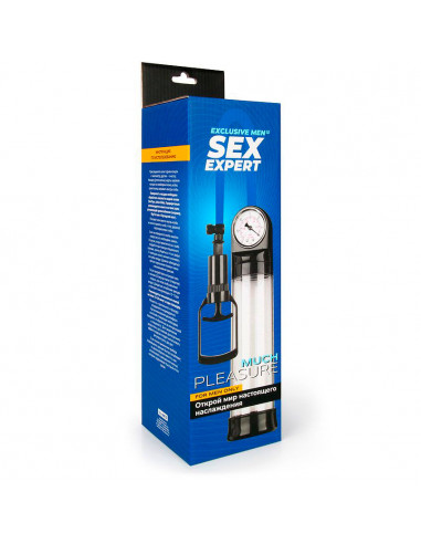 Вакуумная помпа с манометром Sex Expert Much...