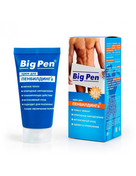 Крем увеличивающий размер Big Pen для пенбилдинга 25г
