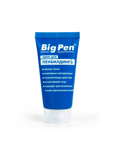 Крем увеличивающий размер Big Pen для...