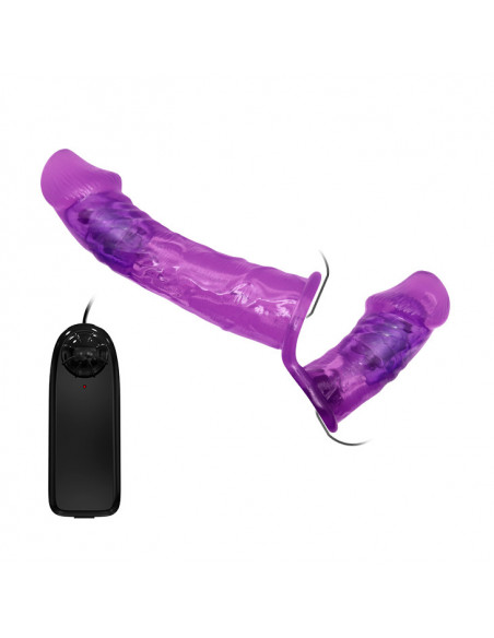 Вибрострапон двойной на трусиках Ultra Passionate Harness /17,5х4,5 см/