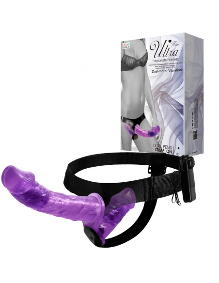Вибрострапон двойной на трусиках Ultra Passionate Harness /17,5х4,5 см/