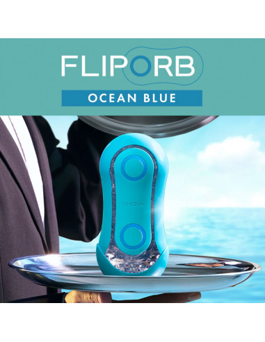 Инновационный Мастурбатор TENGA FLIP ORB OCEAN...