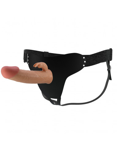Страпон унисекс с полым фаллосом Harness Briefs...