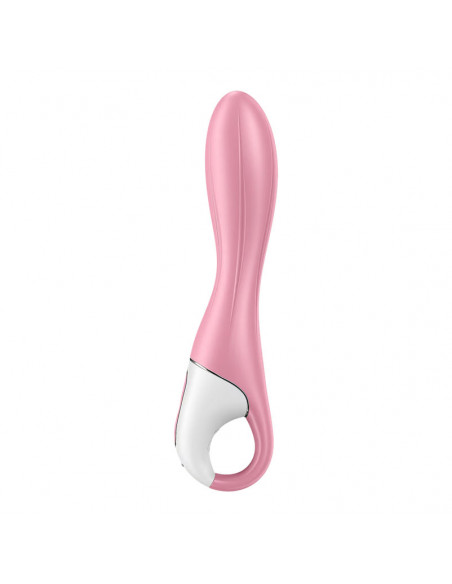 Вибратор с расширением Satisfyer Air Pump Vibrator 2 light red /20,9 см/