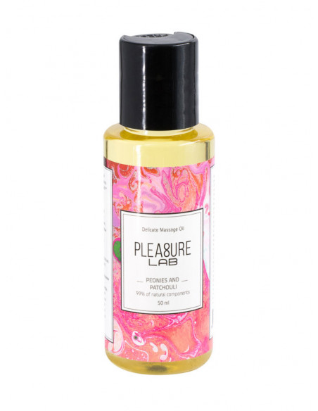 Массажное масло Pleasure Lab Delicate пионы и пачули 50 мл