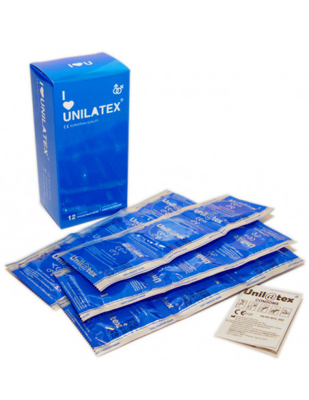 Unilatex Natural Plain №15 классические презервативы