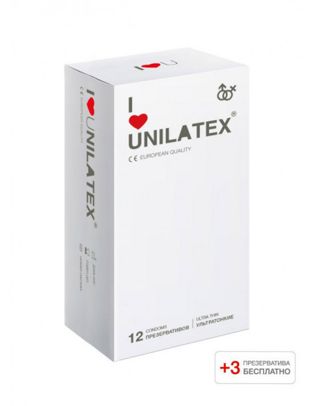 Unilatex Ultra Thin №15 ультратонкие презервативы