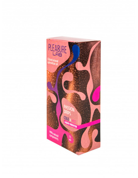 Жидкий Вибратор с Афродизиаком Pleasure Lab Passion Drips Cold n Hot 15 мл