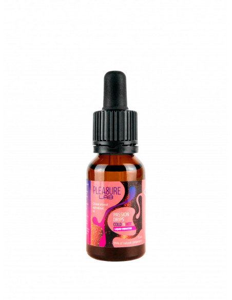 Жидкий Вибратор с Афродизиаком Pleasure Lab Passion Drips Cold n Hot 15 мл