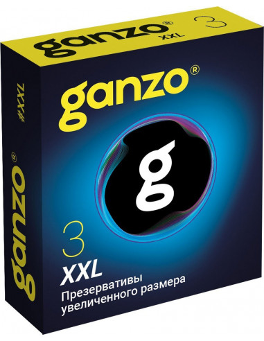 GANZO XXL №3 Black Edition увеличенные...