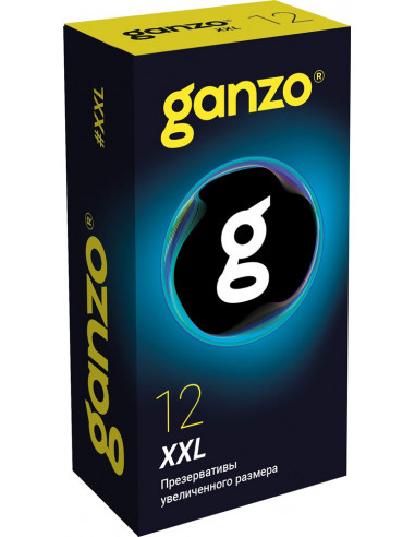 GANZO XXL №12 Black Edition увеличенные...